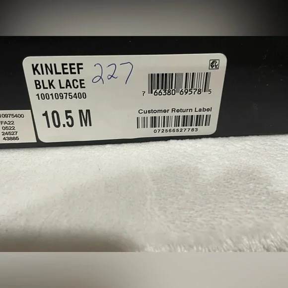 INC Kinlee Black Lace Pointed Stilettos Sz 10.5 BNWB - Picture 9 of 9